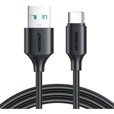 Afbeelding van JOYROOM USB A naar Type C Kabel 1 Meter 3A Zwart
