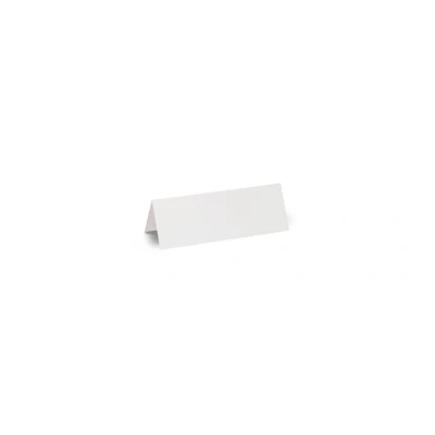 Afbeelding van Tafelnaambord MAUL karton 21x7,5cm wit 100stuks