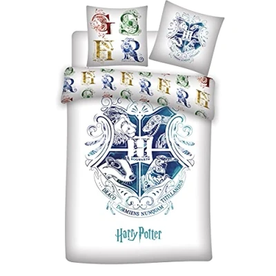 Afbeelding van Harry Potter dekbedovertrek Hogwarts 5407007982370