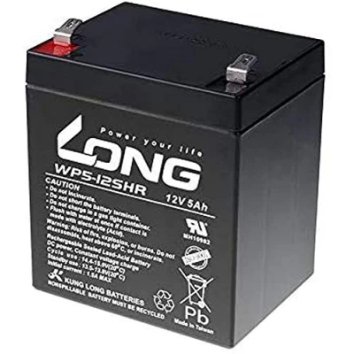 Afbeelding van LONG Loodzuur accu 12V 5Ah F2 HighRate (WP5 12SHR)