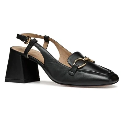 Afbeelding van Geox Coronilla Klassieke pumps, Dames, Maat: 36.5, Black Schaapsleer