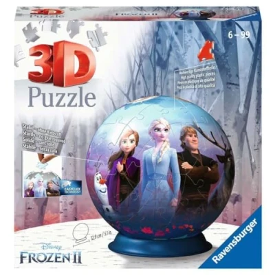 Afbeelding van Ravensburger 3D puzzel Disney Frozen 2 puzzelbal 72 stukjes