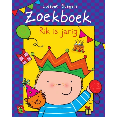Afbeelding van Zoekboek Rik is jarig (Hardback)