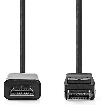 Afbeelding van DisplayPort naar HDMI kabel Nedis 2 meter (Full HD)