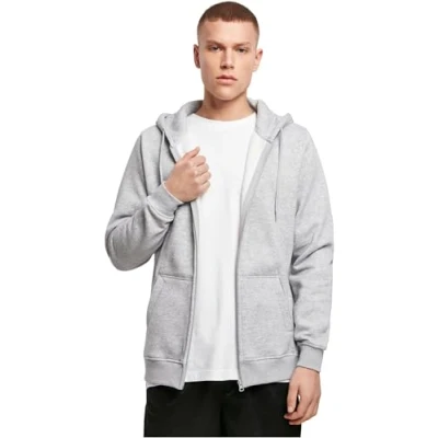 Afbeelding van Build Your Brand Heavy Zip Hoody Herenjas
