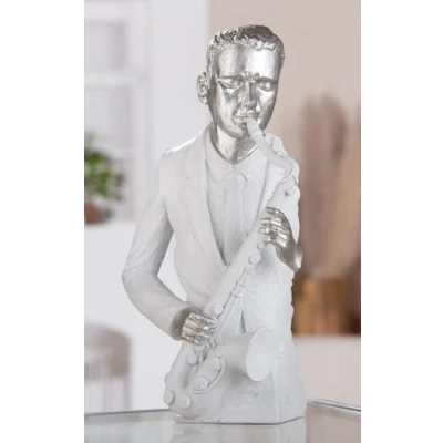 Afbeelding van GILDE Decoratief figuur Beeld Muzikant (1 stuk)