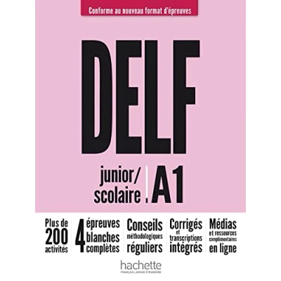 Afbeelding van DELF junior/scolaire Nouveau format d&#039;épreuves (A1): Audio et vidéos en téléchargement. Parcours Digital