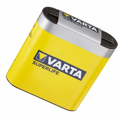 Afbeelding van Varta Superlife Zinkoolstof Blok Batterij 4.5 Volt
