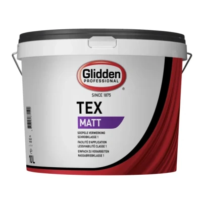 Afbeelding van Glidden Tex Matt 10 liter