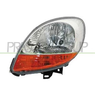 Afbeelding van PRASCO RN9174814 Koplampen Links H4 geel RENAULT: Kangoo I, I Express
