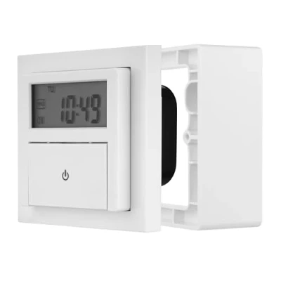 Afbeelding van Gao EFP700ET Digitale Inbouwtimer, 8 X 5. 5 cm, Wit, 1 Stuk