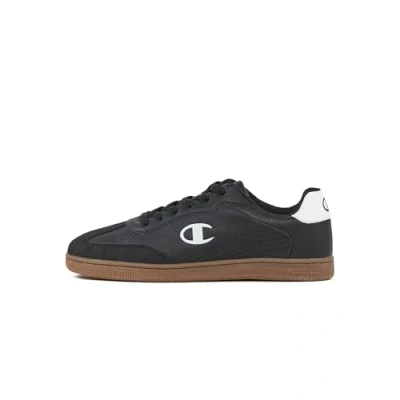 Afbeelding van Champion Prestige Mix Material Low herensneakers, zwart/wit (KK001), 40 EU, zwart wit Kk001, EU