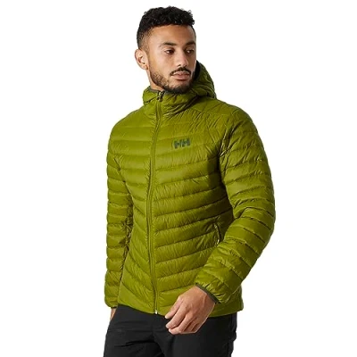 Afbeelding van Helly Hansen Verglas isolator met capuchon voor heren, olijfgroen, S
