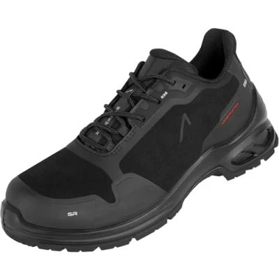 Afbeelding van ACE Constructor S3 Werkschoenen Lichtgewicht, anti slip &amp; waterbestendig Veiligheidsschoenen voor dames heren Zwart 45