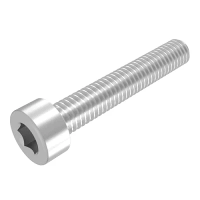 Afbeelding van SECCARO Cilinderschroef M3 x 18 mm, roestvrij staal V2A VA A2, DIN 912 / ISO 4762, binnenzeskant, volledige schroefdraad, 20 stuks