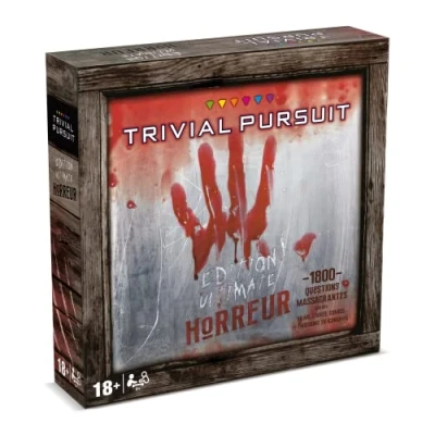 Afbeelding van Winning Moves TRIVIAL PURSUIT HORREUR 1800 VRAGEN Bordspel Franse versie