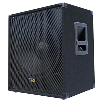 Afbeelding van E Lektron SUB Q38A PA subwoofer actief 15&quot;/38cm bass luidspreker box met geïntegreerde eindversterker 600W piek