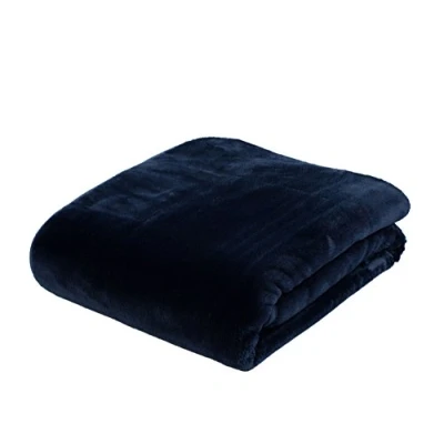Afbeelding van Gözze Premium woon en knuffeldeken, kasjmier gevoel, 500 g/m², 130 x 170 cm marineblauw