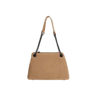 Afbeelding van faina Handtas, Dames, Maat: One Size, Beige