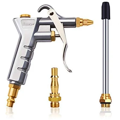 Afbeelding van Persluchtpistool Luchtblaaspistool voor 1/4 &quot;BSP Duitse &amp; Bristic snelkoppeling Hogedrukpistolen Pneumatische luchtcompressor Reinigingsgereedschap industriële reinigingsprocessen
