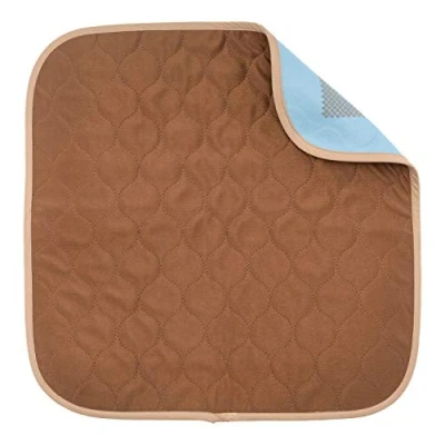Afbeelding van Sensalou Incontinentie stoelkussen, zitkussen, waterdicht, wasbaar, 45 x cm, bruin