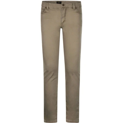 Afbeelding van Steppin&#039; Out broek 5 pocket Johnson Khaki Maat W 33 L 34 Heren Five