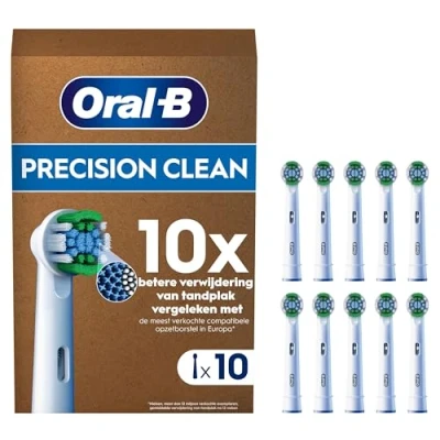Afbeelding van Oral B Pro Precision Clean Opzetborstels 10 Stuks