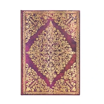 Afbeelding van Diamond Rosette Viola (Diamond Rosette) Midi Unlined Hardcover Journal