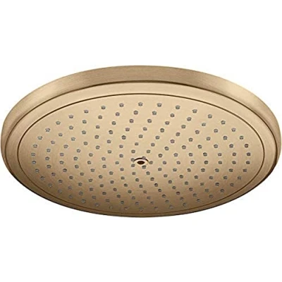 Afbeelding van hansgrohe rainfinity overhead shower 280 1jet ecosmart 9 l min brushed bronze 26221140
