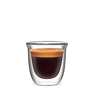 Afbeelding van Koffie en Theeglas Bialetti Firenze 80 ml (Set van 2)