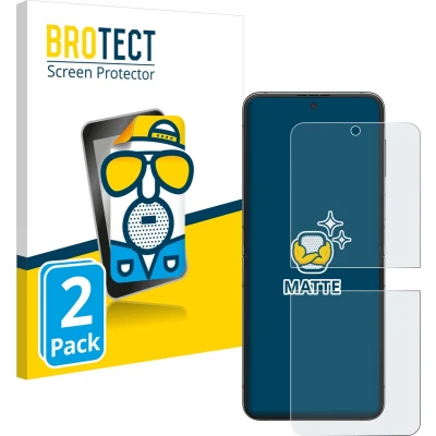Afbeelding van BROTECT Screenprotector voor Samsung Galaxy Z Flip 5 Folie Beschermfolie matte (2 Stuks)