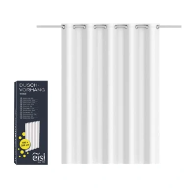 Afbeelding van Eisl Douchegordijn Mosaik WHITE wasbaar anti schimmel gordijn met waterdichte coating
