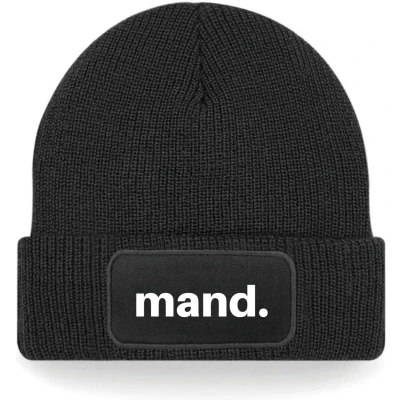 Afbeelding van Gebreide Beanie met Print &quot;Mand&quot; Thinsulate™ Voering voor extra warmte