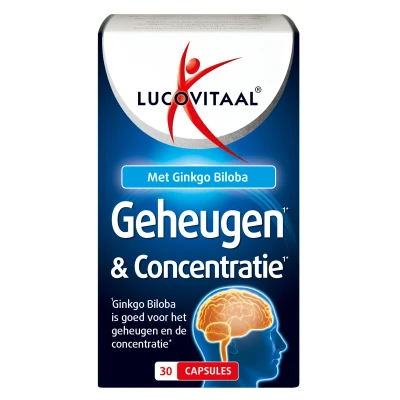 Afbeelding van 3x Lucovitaal Geheugen &amp; Concentratie 30 capsules