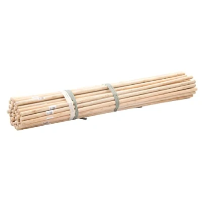 Afbeelding van Silverline Bezemstelen Hout 122 cm x Ø 24 mm 50 stuks