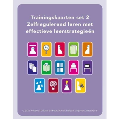 Afbeelding van Trainingskaarten set 2 Zelfregulerend leren met effectieve leerstrategieën
