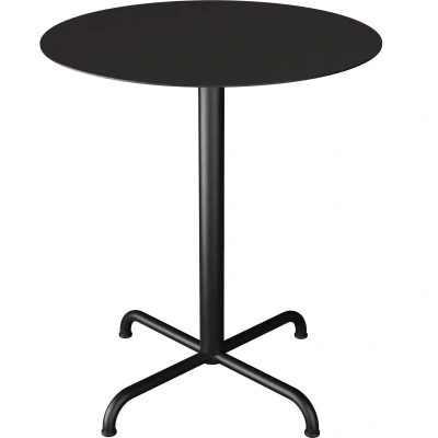 Afbeelding van Houe Pico tuintafel Ø64 Black, 4 ster onderstel
