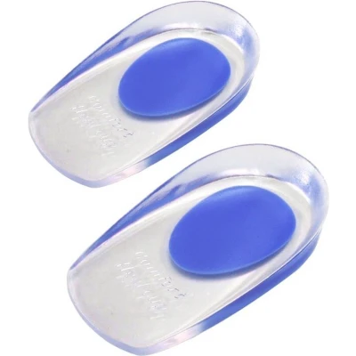 Afbeelding van Hielbeschermers Hiel zooltjes Gelhak Heren Dames Blauw