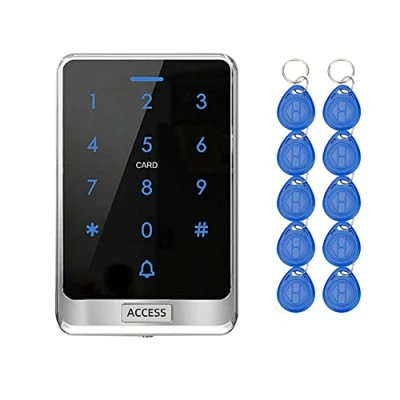 Afbeelding van YAVIS IP68 Outdoor Waterdichte RFID Touch Toetsenbord Regendicht Toegangscontrolesysteem WG26/34 125 kHz Kaartlezer, Geschikt voor 8000 Users+10 EM4100 Sleutelhangers