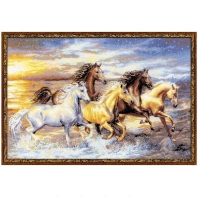 Afbeelding van Riolis borduurpakket In the Sunset 100 038