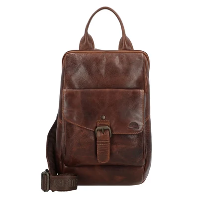 Afbeelding van Greenburry Rugged 23 CM Schoudertas, Dames, Maat: One Size, Brown
