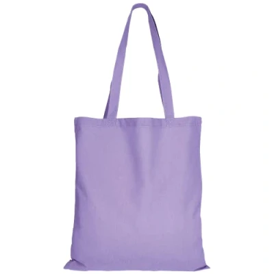 Afbeelding van TEXXILLA 10 delige set 25 delig 100 stuks katoenen tassen Oeko TEX gecertificeerd met twee lange handgrepen 38 x 42 cm jutezak onbedrukt kleur lavendel maat