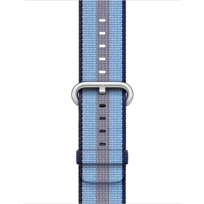 Afbeelding van Apple origineel Woven Nylon Watch 38mm / 40mm 41mm Midnight Blue MQVJ2ZM/A