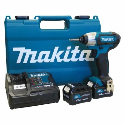 Afbeelding van Makita TD110DSME 10.8V Li Ion Accu Slagschroevendraaier Set (2x 4.0Ah Accu) In Koffer