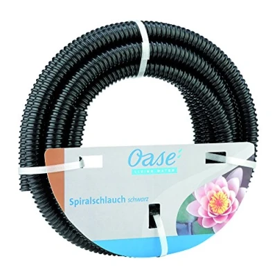 Afbeelding van Oase zwarte spiraalslang 1 1/2&quot;, 5 m
