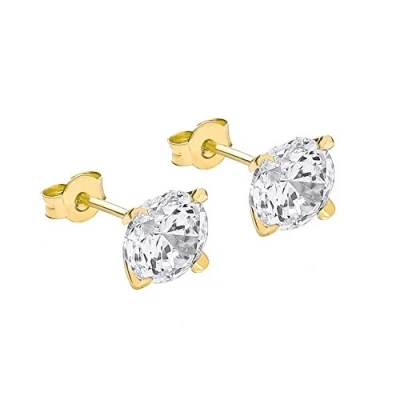 Afbeelding van Carissima Gold damesoorbellen 9 karaat (375) Geelgoud, Zirkonia