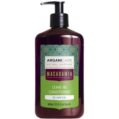 Afbeelding van Arganicare Macadamia Leave In Conditioner For Curly Hair Argan &amp; 400 Ml