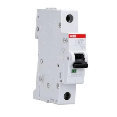 Afbeelding van ABB Installatieautomaat 1 polig en + N S201 B, 16 A 10 kA (INFORMEER NAAR DE LEVERTIJD)