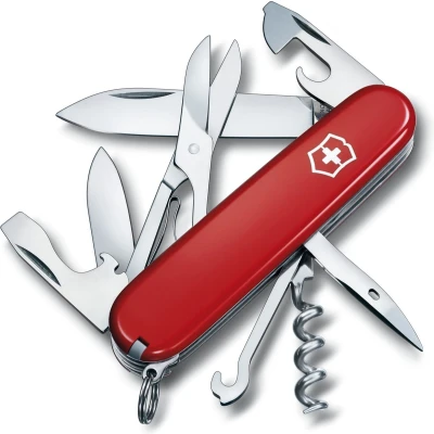 Afbeelding van Victorinox zakmes Climber rood 14 functies 91 mm doosje