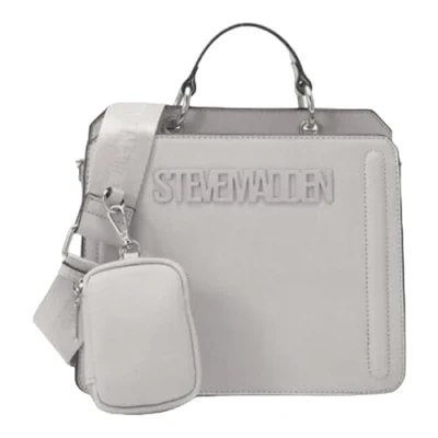 Afbeelding van Steve Madden Dames Bevelyn Convertible Crossbody Bag, One Size, Krijt., Eén maat